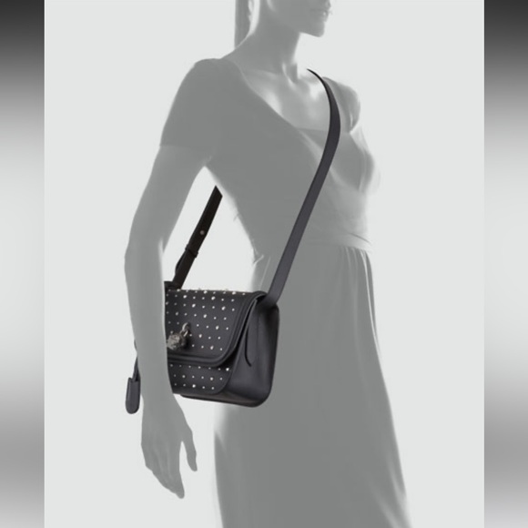 Alexander McQueen Black Studded Padlock Bag - Picture 2 of 16